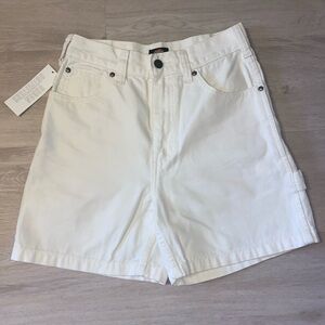 White Dickies carpenter shorts - new - women’s - urban outfitters